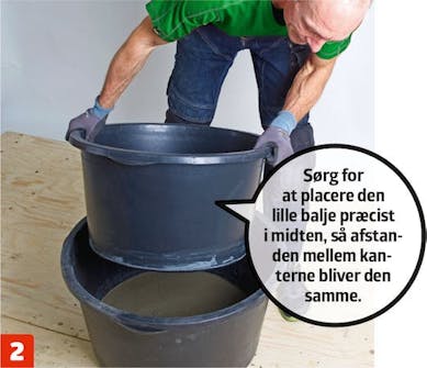 Støb selv et hjemmelavet fuglebad i beton